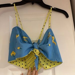 2 sides crop top